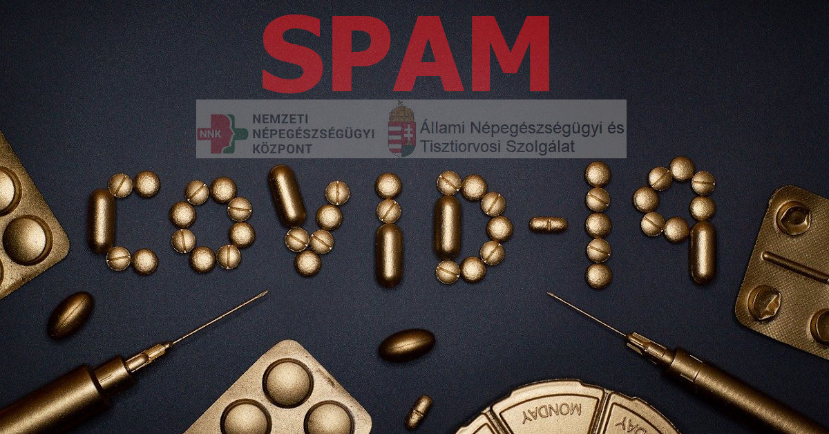 COVID spam terjed Müller Cecília nevében