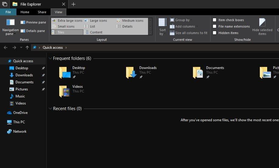 Windows 10 sötét téma - jön az októberi frissítés